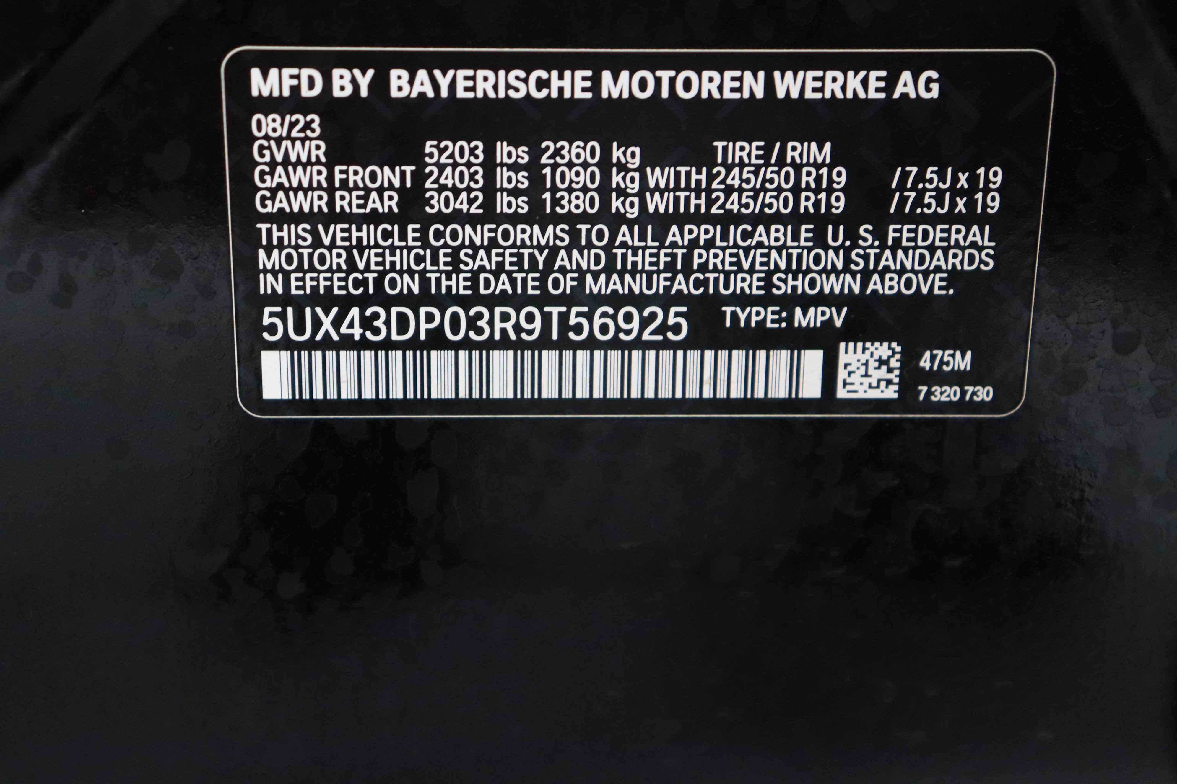 Used 2024 BMW X3 sDrive30i w/ Premium Package image 46