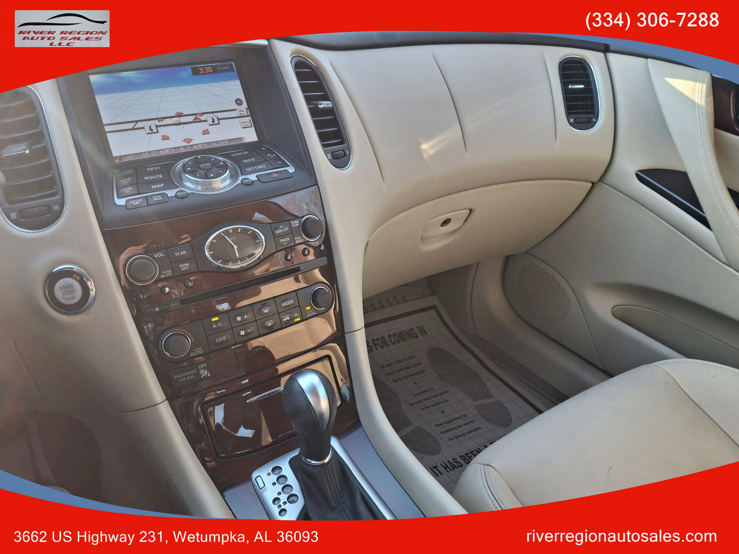 Used 2016 INFINITI QX50 AWD w/ Deluxe Touring Package image 9