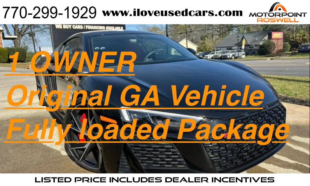Used 2022 Audi R8 V10 w/ Premium Package