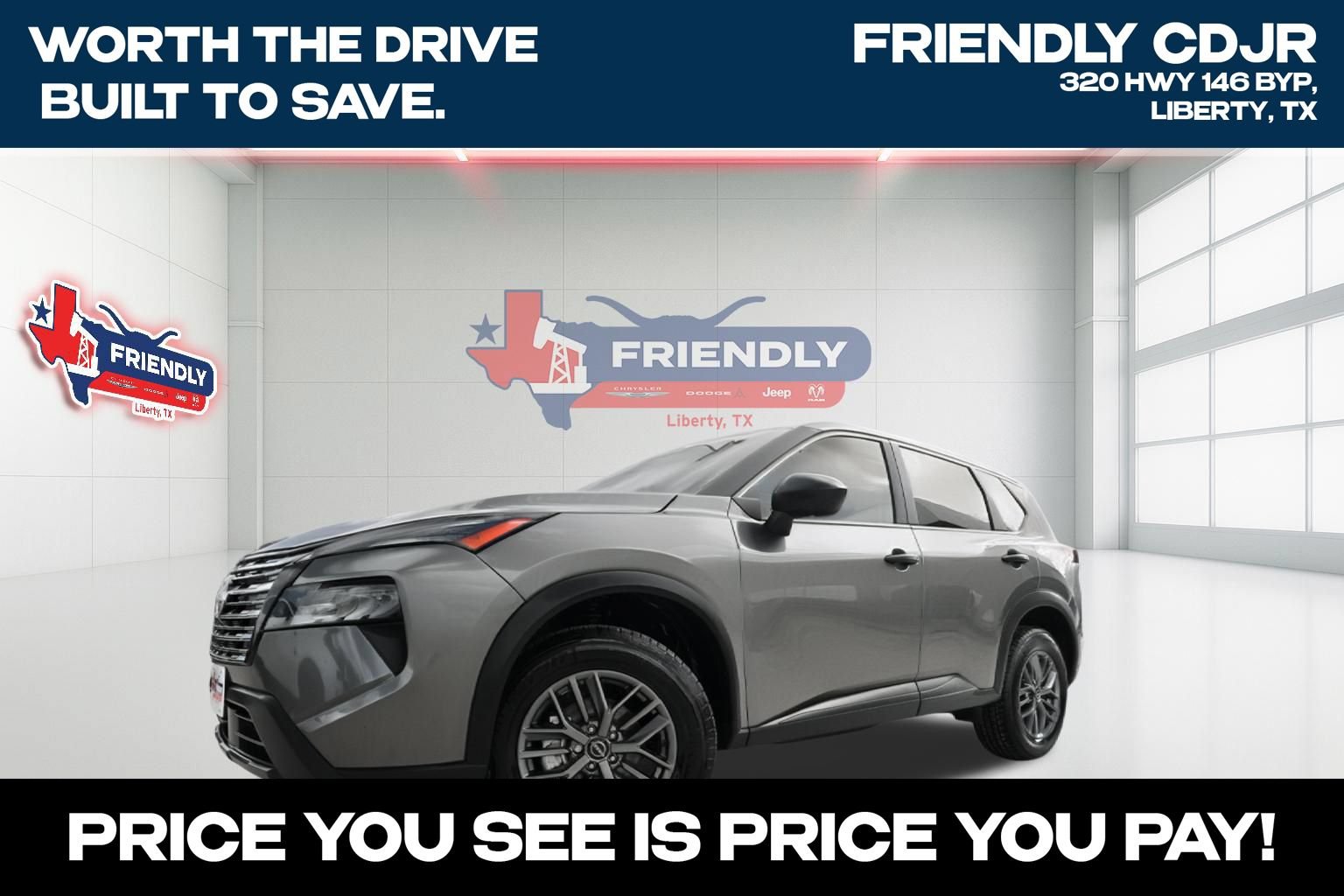 Used 2024 Nissan Rogue S AWD/4WD image 1
