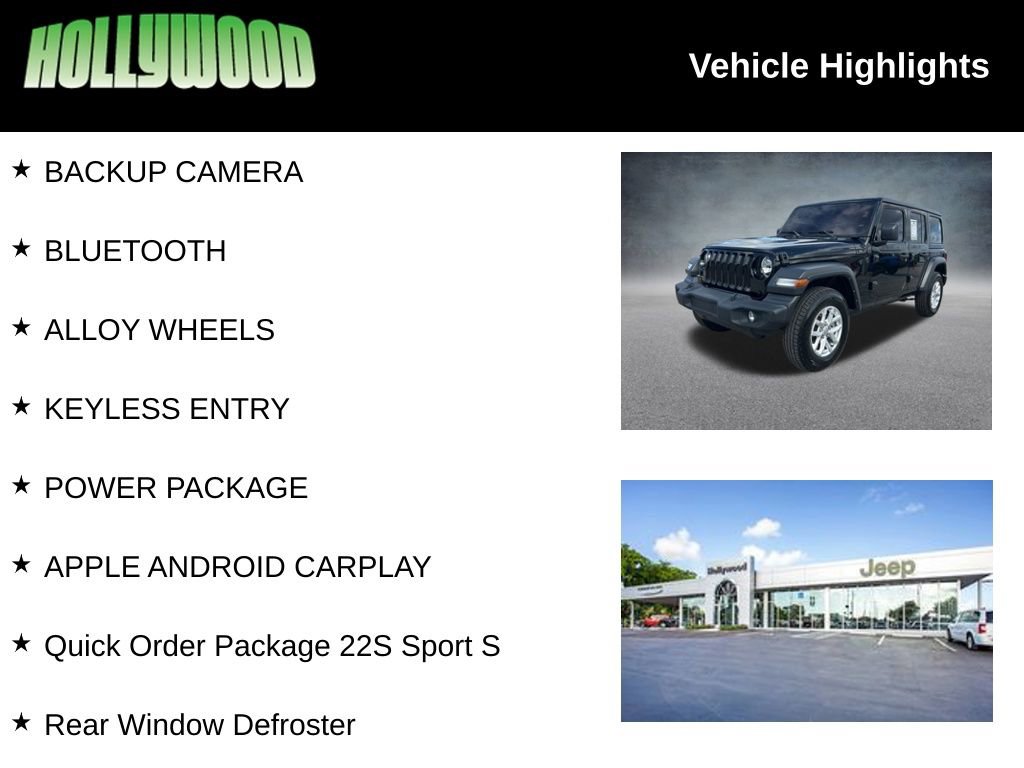 Certified 2023 Jeep Wrangler Sport S image 3