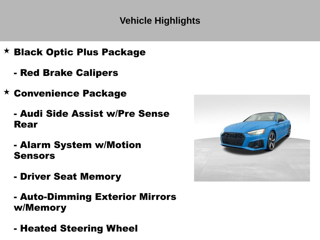 Used 2022 Audi A5 2.0T Premium Plus w/ Premium Plus image 27