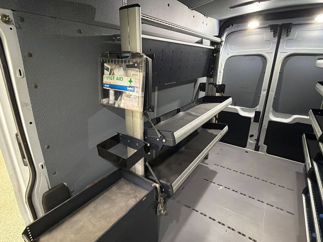 Used 2021 Ford Transit 350 148 High Roof Extended w/ Load Area Protection Package RWD image 36