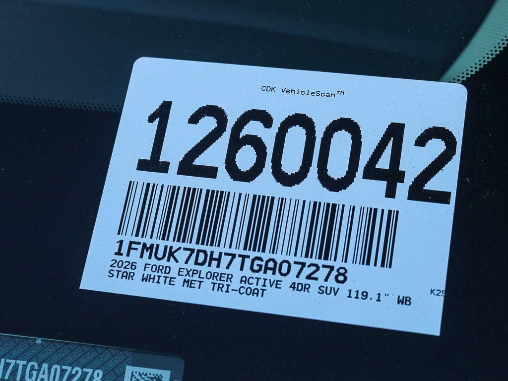 New 2026 Ford Explorer Active w/ Active Comfort Package RWD image 29