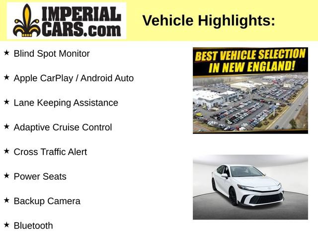 Used 2025 Toyota Camry SE FWD image 8