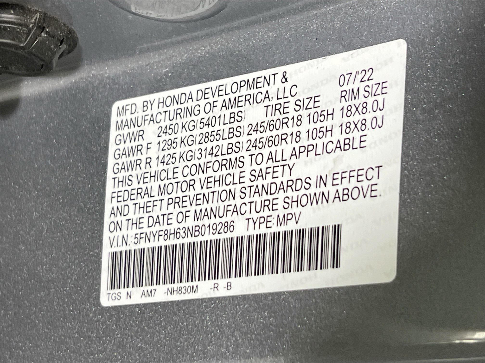 Used 2022 Honda Passport TrailSport image 32