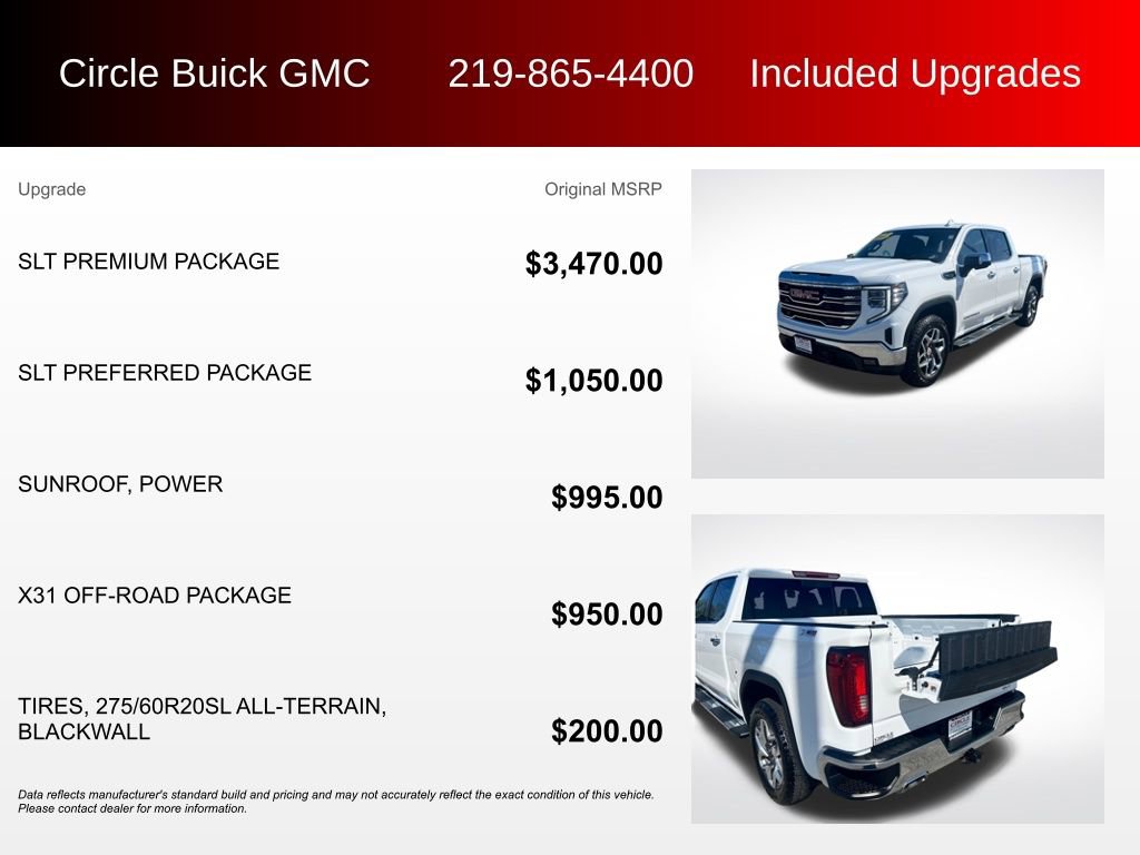 Used 2023 GMC Sierra 1500 SLT w/ SLT Premium Package image 3