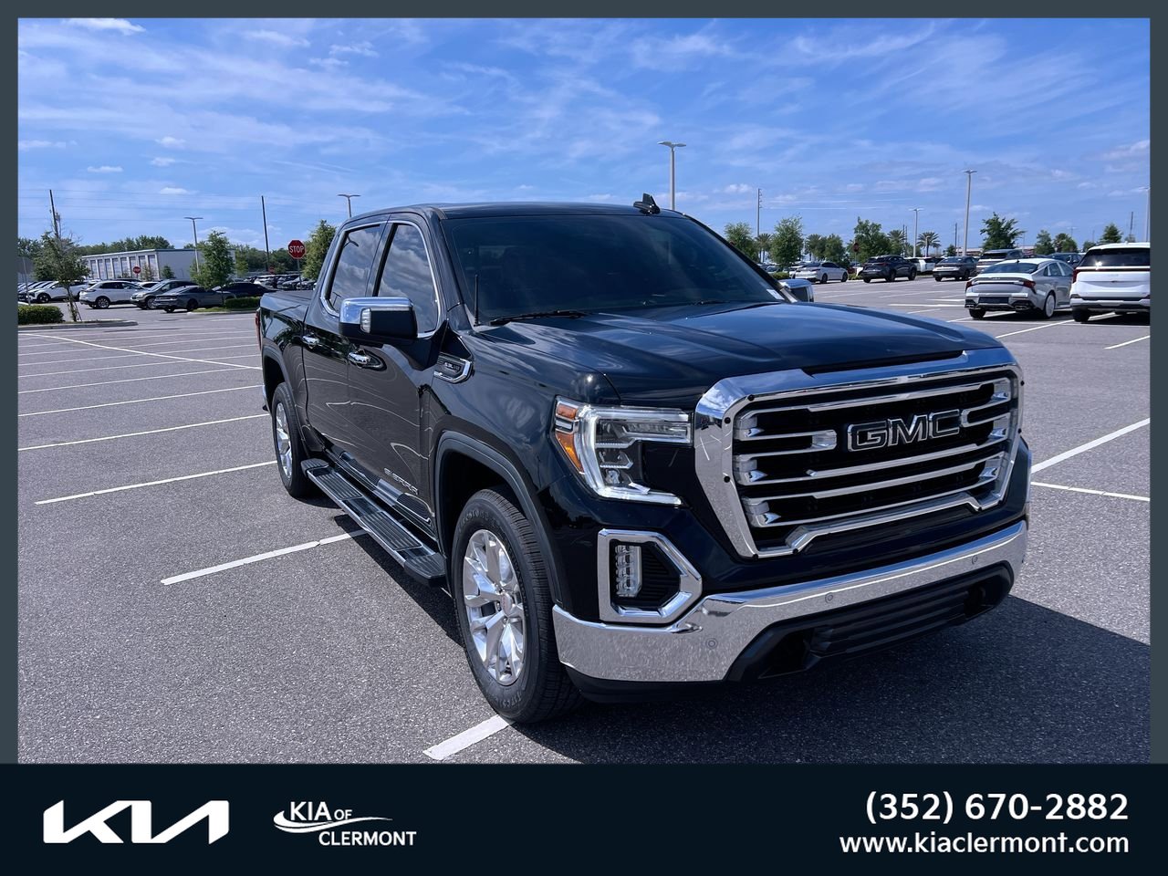 Used 2021 GMC Sierra 1500 SLT w/ SLT Premium Package RWD image 1