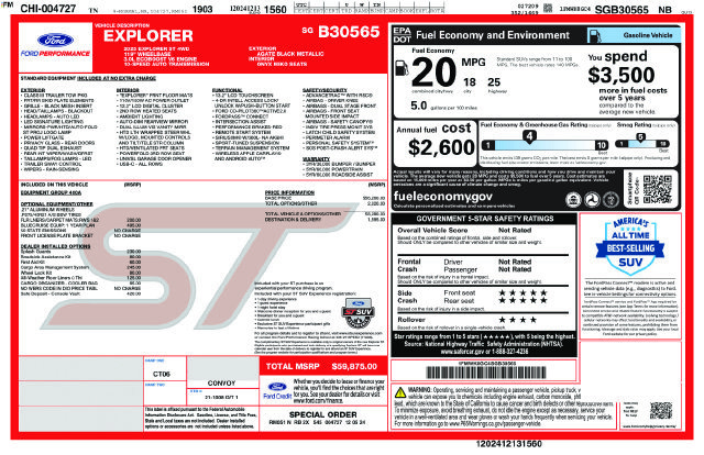 Used 2025 Ford Explorer ST AWD/4WD image 11