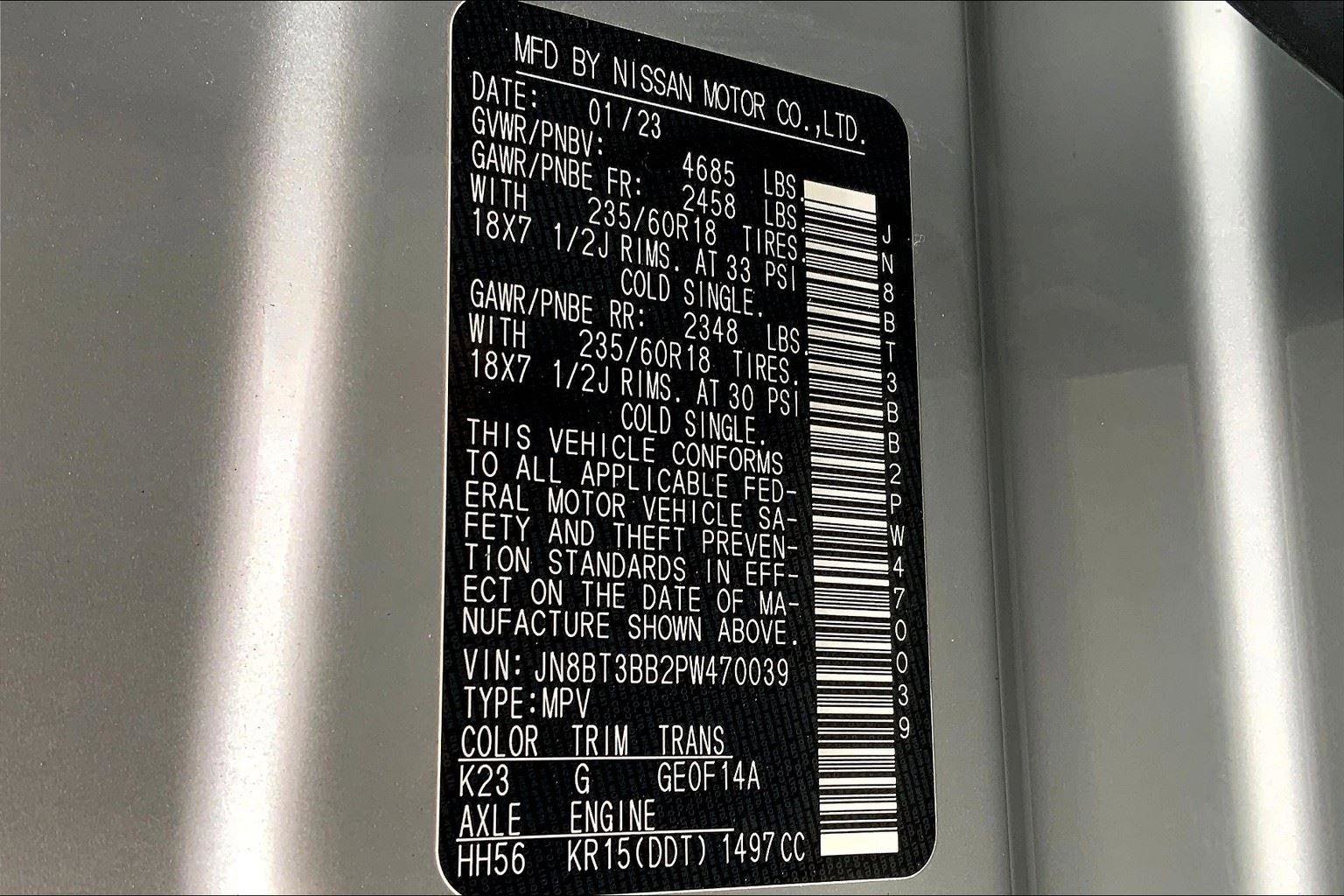 Used 2023 Nissan Rogue SV AWD/4WD image 31