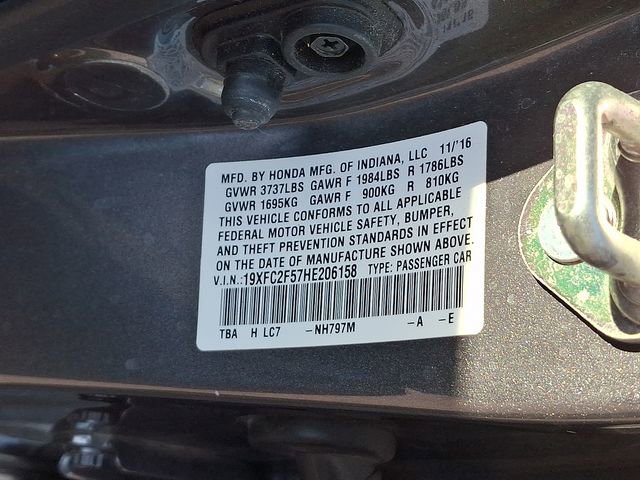 Certified 2017 Honda Civic LX image 28