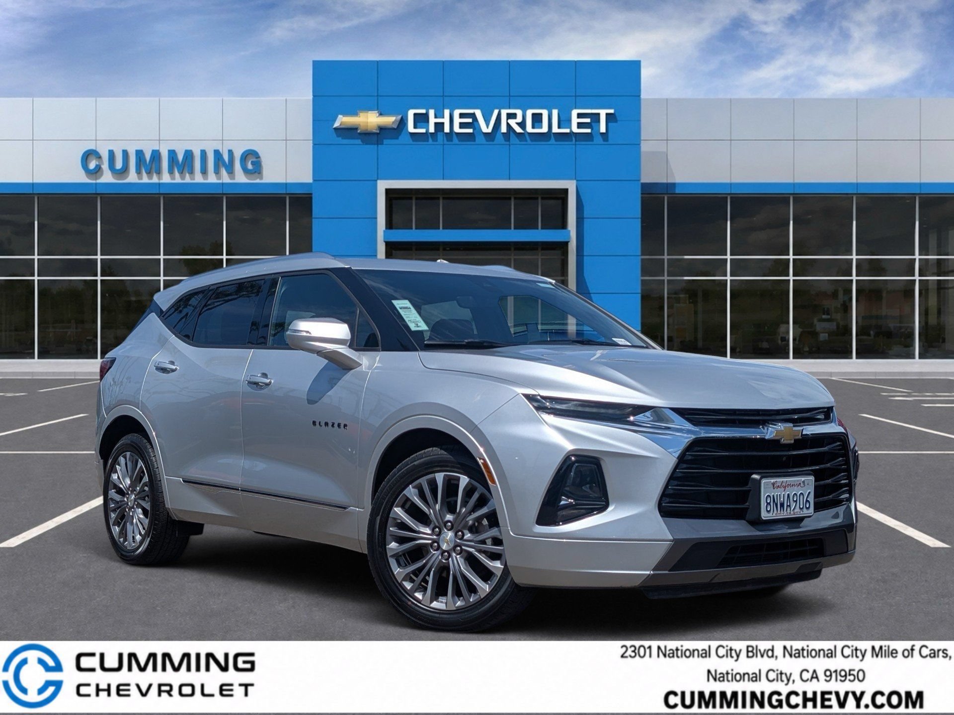 Certified 2019 Chevrolet Blazer Premier w/ Driver Confidence II Package