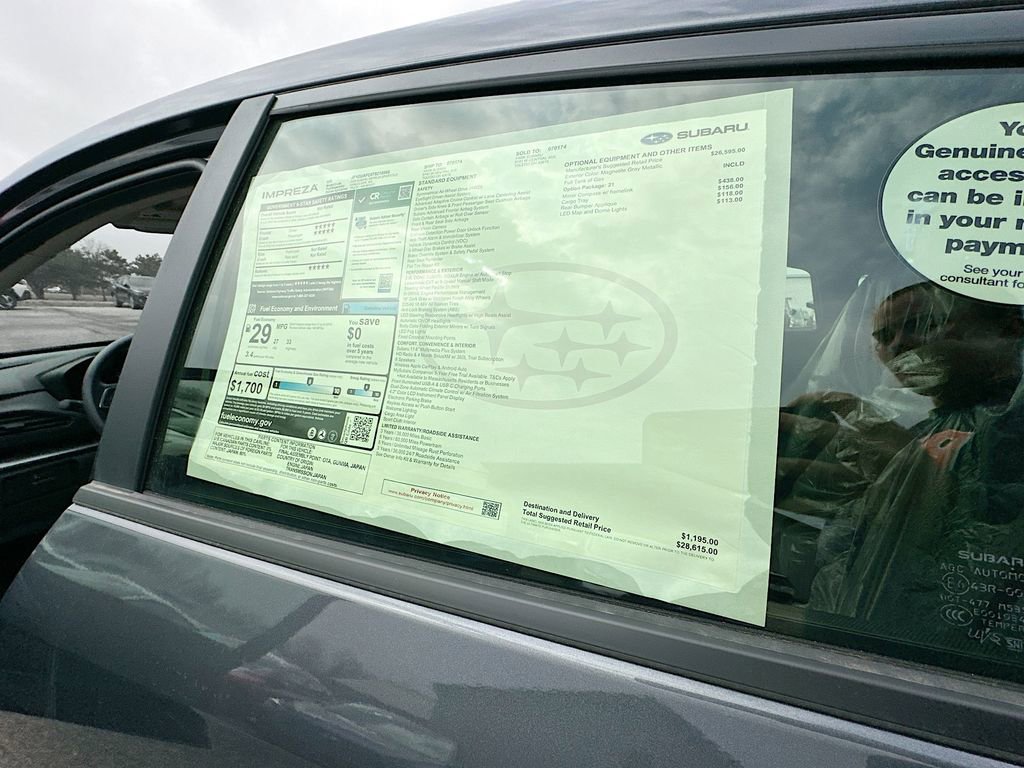 New 2026 Subaru Impreza 2.0i Sport image 35