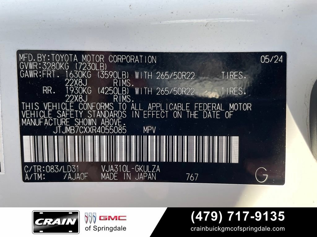 Used 2024 Lexus LX 600 F Sport AWD/4WD image 33