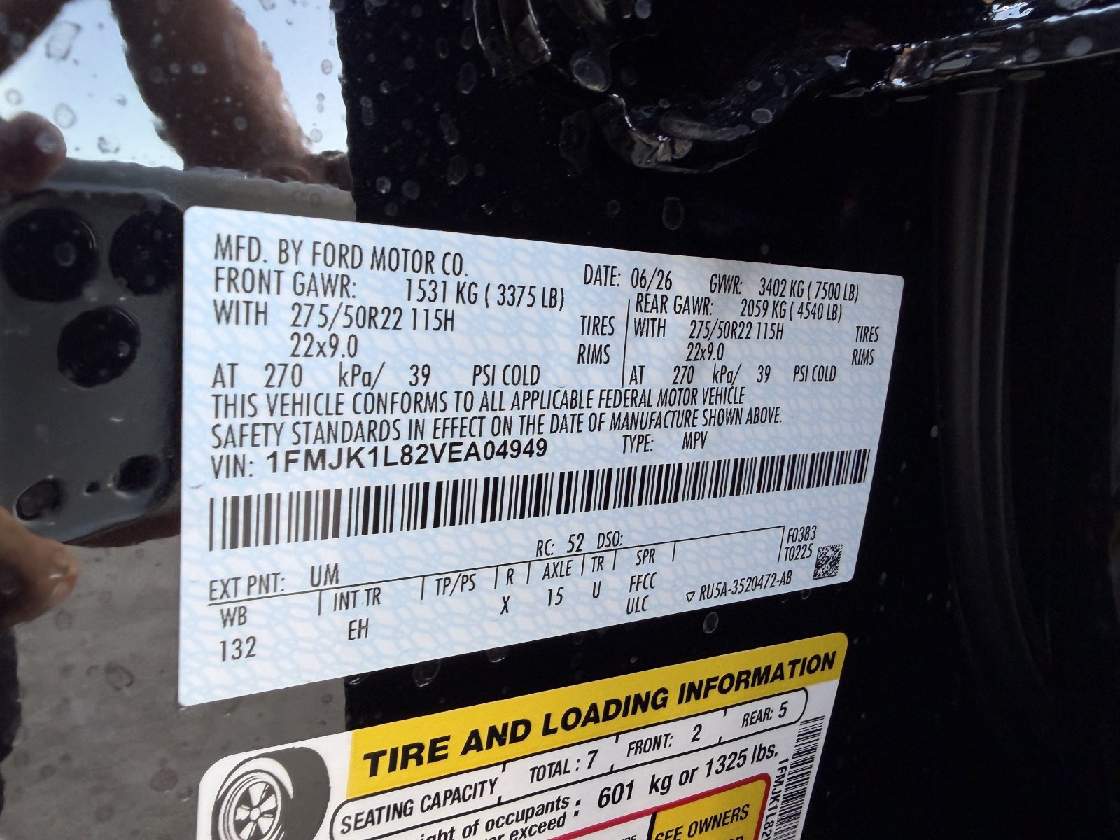 New 2027 Ford Expedition Max Platinum w/ Stealth Appearance Package RWD image 29