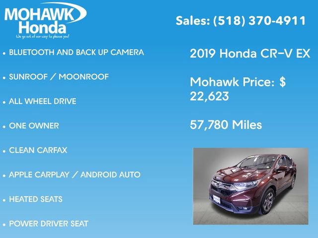Used 2019 Honda CR-V EX image 7