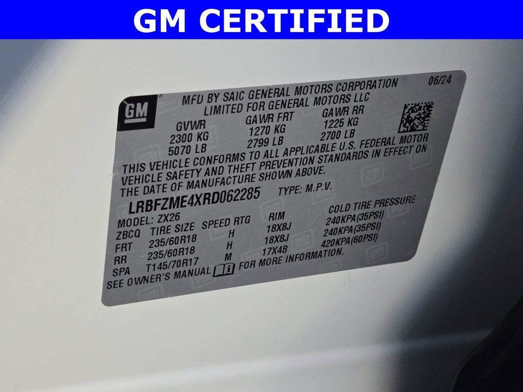 Certified 2024 Buick Envision Preferred image 35