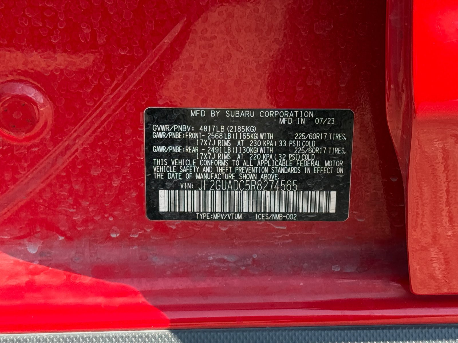 Certified 2024 Subaru Crosstrek 2.0i Premium AWD/4WD image 25