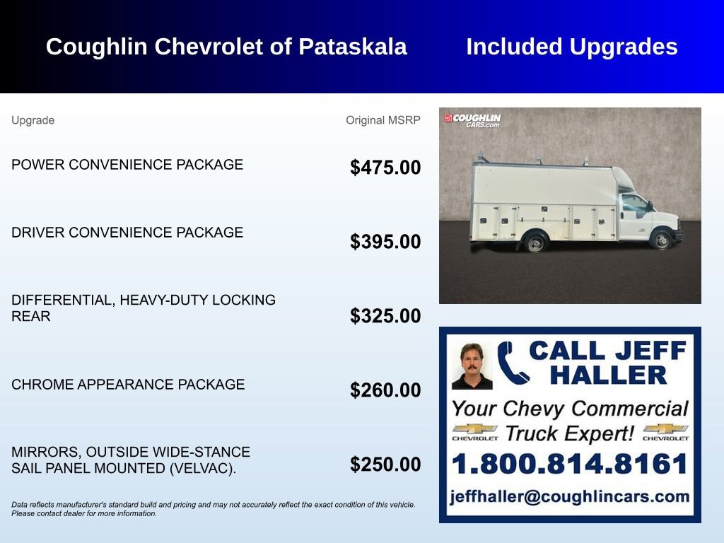 Used 2019 Chevrolet Express 4500 w/ Power Convenience Package image 3