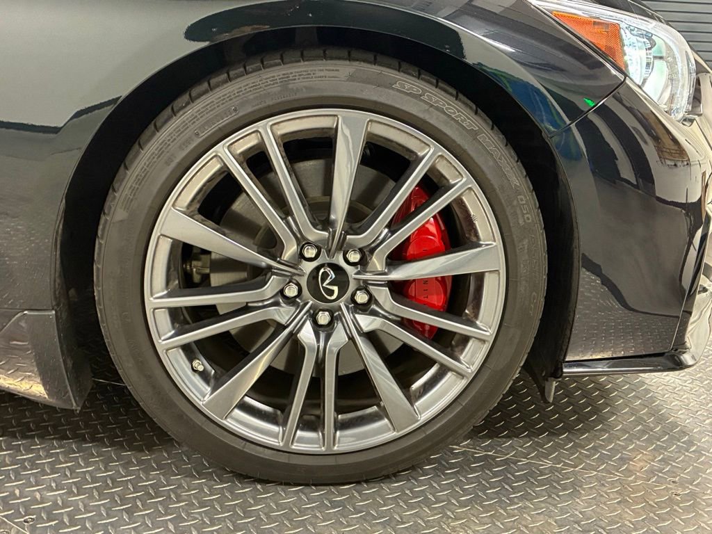 Used 2024 INFINITI Q50 Red Sport 400 w/ Black Opal Edition RWD image 13