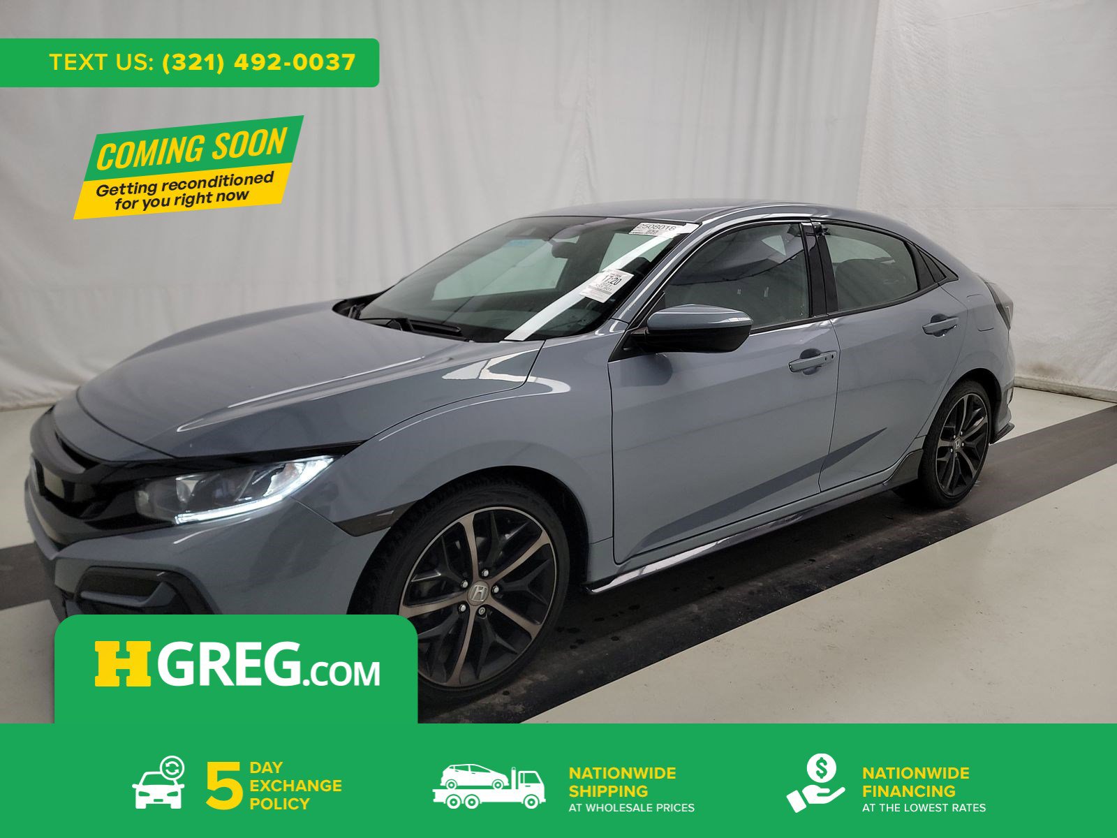 Used 2021 Honda Civic Sport image 1