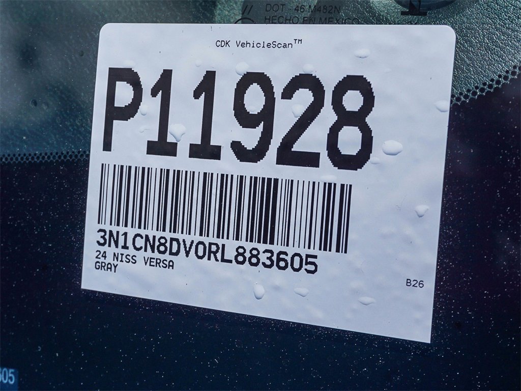 Used 2024 Nissan Versa S w/ Trunk Package image 26