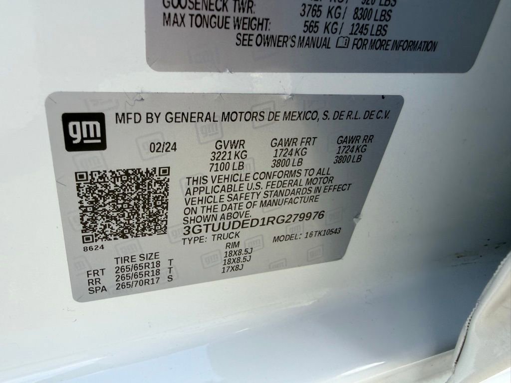 Used 2024 GMC Sierra 1500 SLT image 32