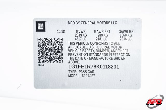 Used 2019 Chevrolet Camaro SS RWD image 76