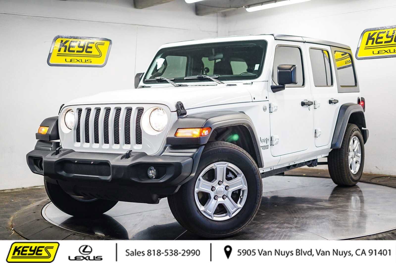 Used 2020 Jeep Wrangler Unlimited Sport S image 1