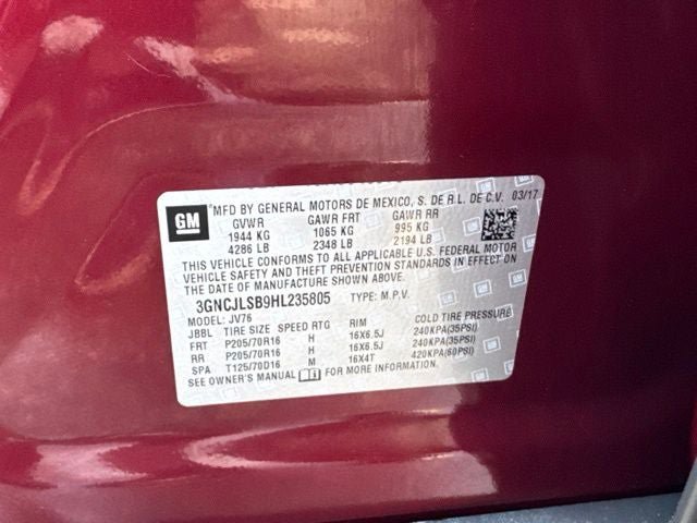 Used 2017 Chevrolet Trax LT w/ LT Convenience Package FWD image 31