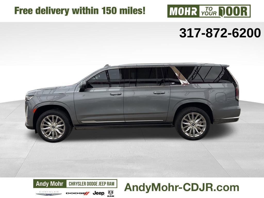 Used 2021 Cadillac Escalade ESV Premium Luxury w/ Driver Assist Tech Package image 4