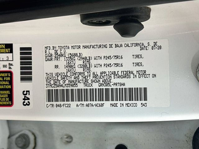 Used 2020 Toyota Tacoma SR5 AWD/4WD image 33