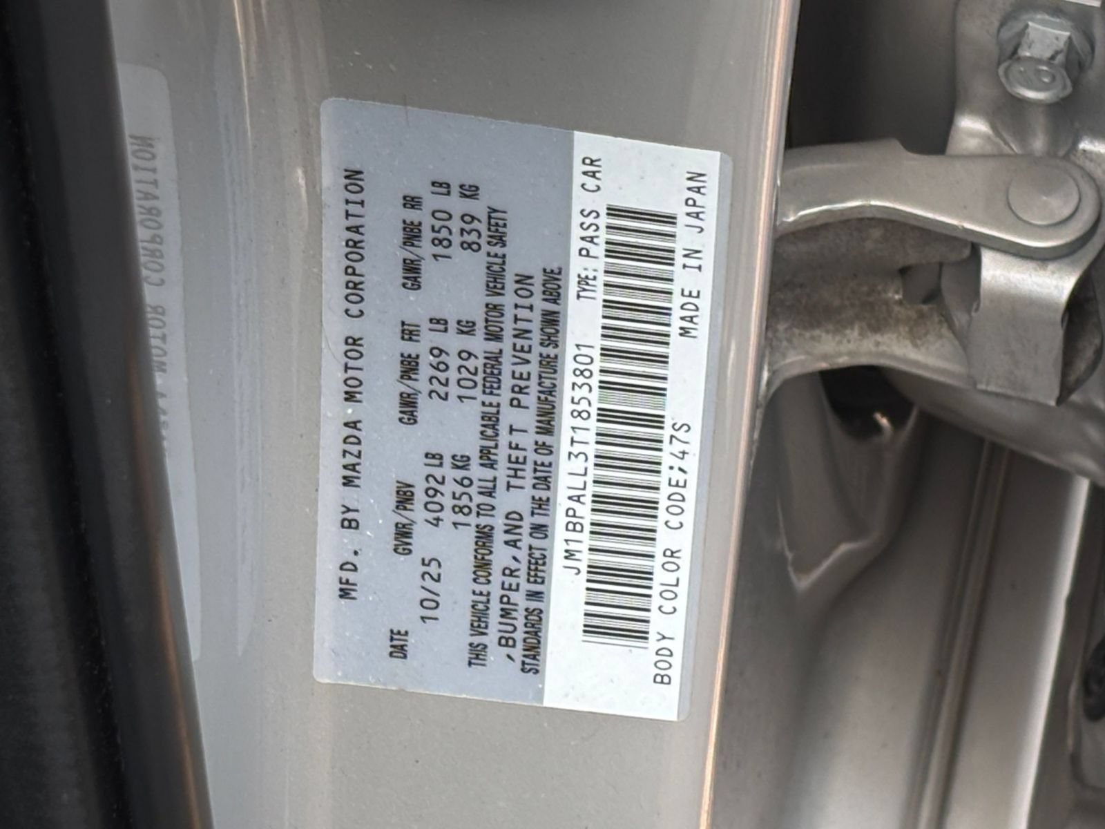 Used 2026 MAZDA MAZDA3 s FWD image 27