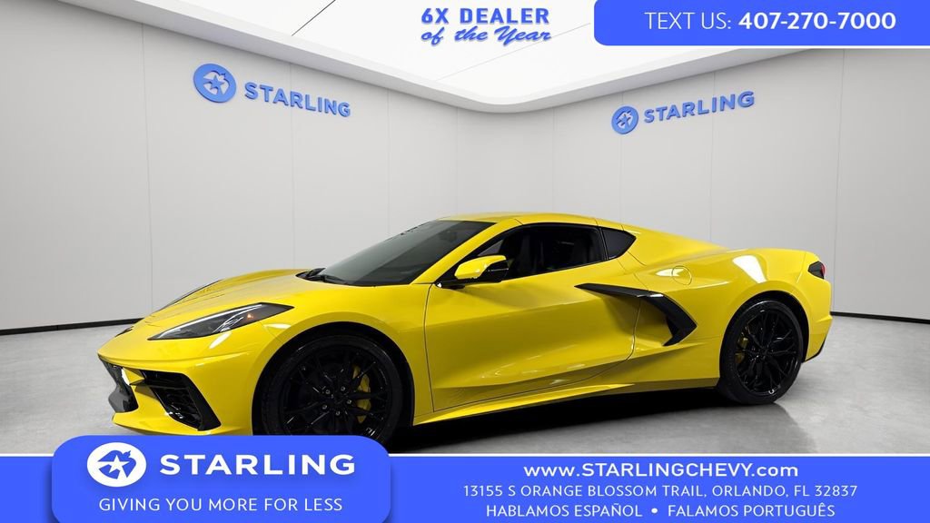 Certified 2026 Chevrolet Corvette Stingray Coupe w/ 1LT