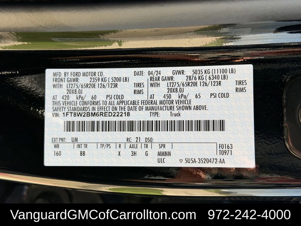 Used 2024 Ford F250 Platinum AWD/4WD image 36