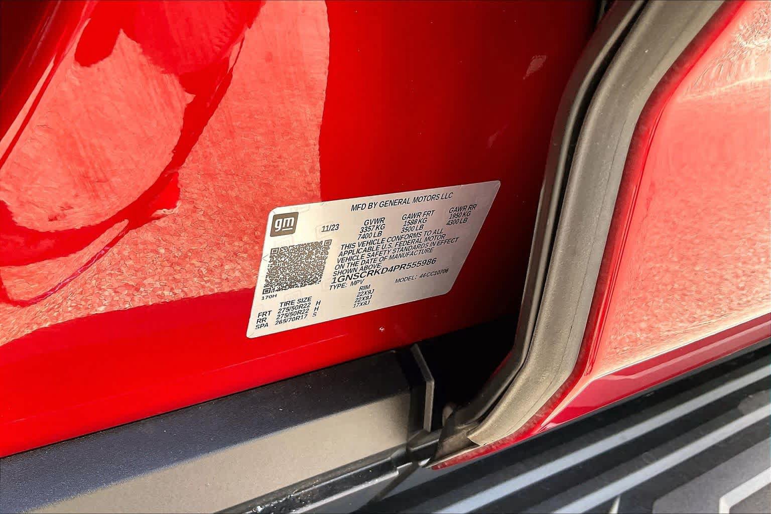 Used 2023 Chevrolet Tahoe RST w/ Luxury Package RWD image 33