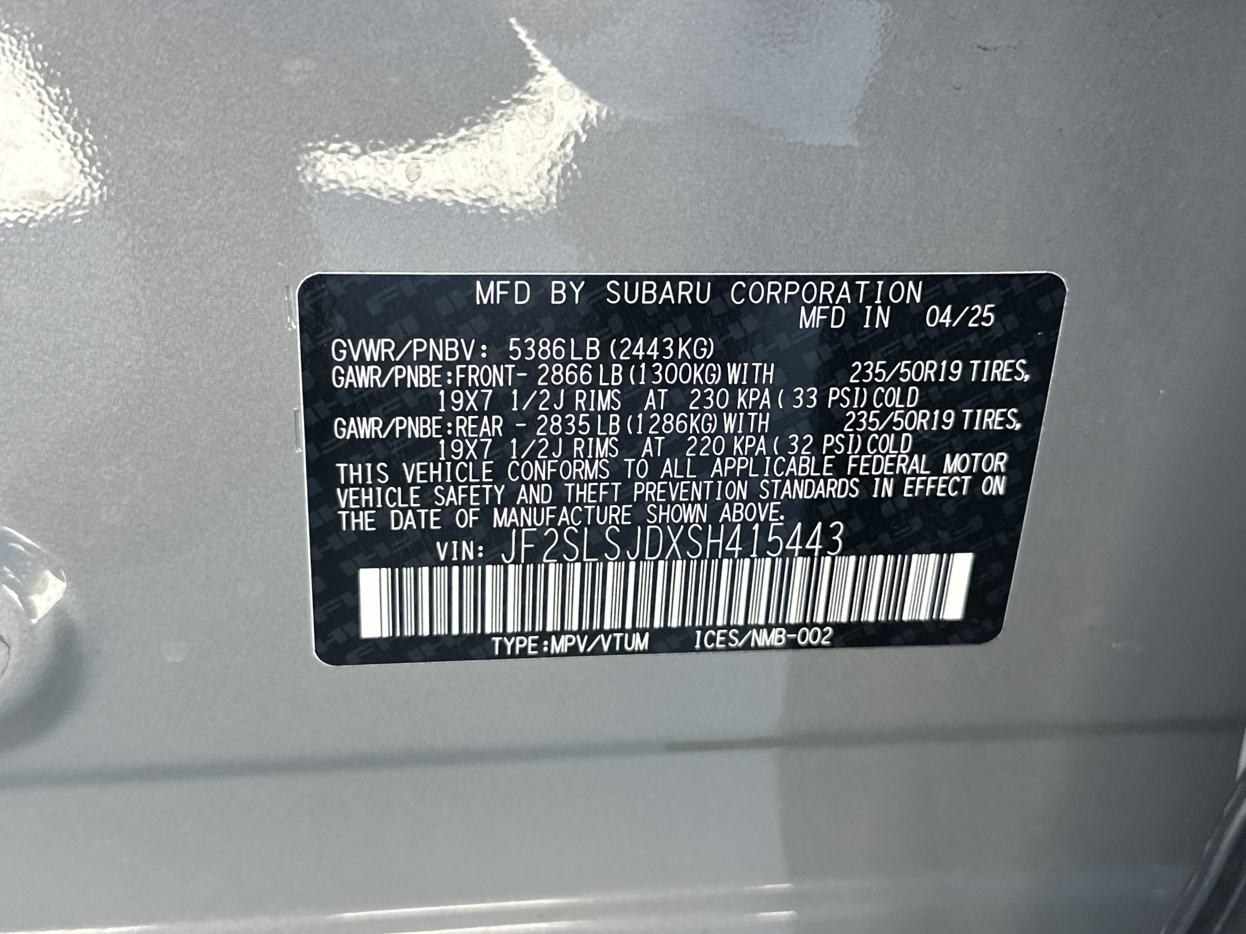 Used 2025 Subaru Forester Sport AWD/4WD image 35