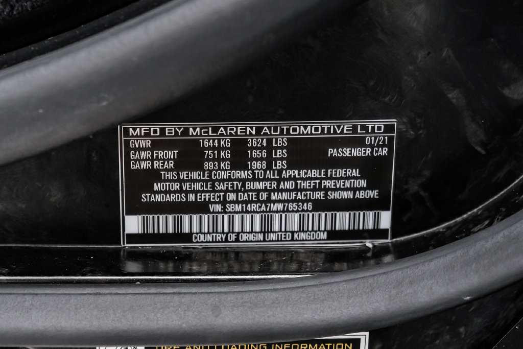 Used 2021 McLaren 765LT RWD image 61
