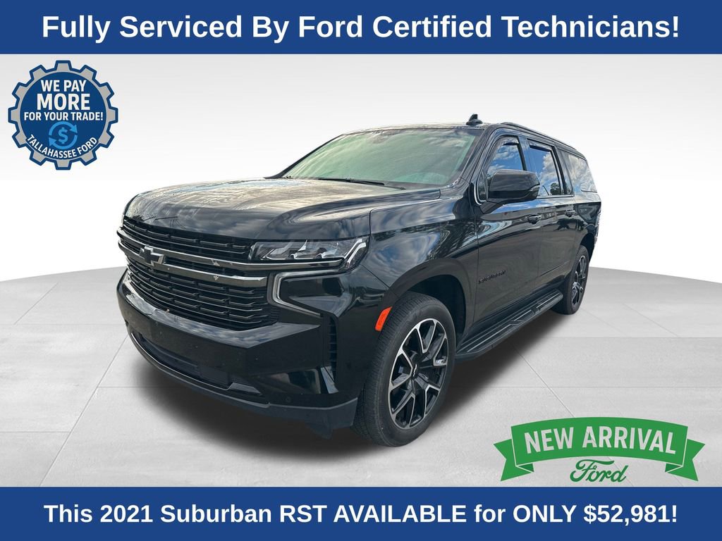 Used 2021 Chevrolet Suburban RST w/ Luxury Package image 1