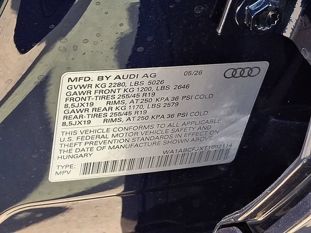 New 2026 Audi Q3 quattro 2.0T AWD/4WD image 20