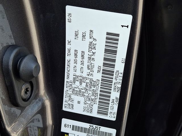 New 2026 Toyota Tundra 1794 Edition image 10