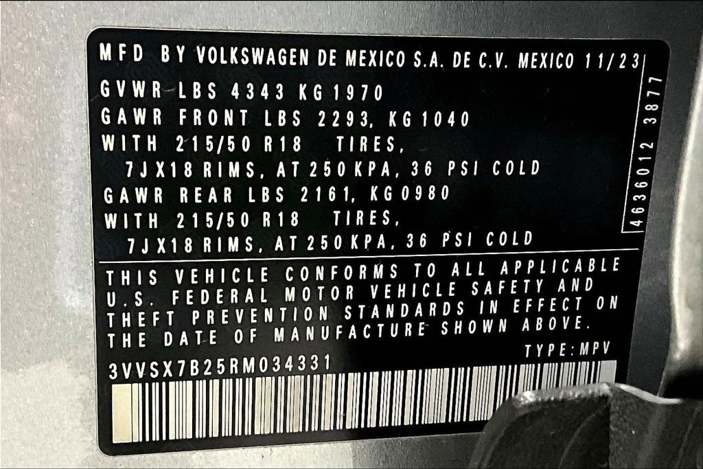 Used 2024 Volkswagen Taos SE image 42