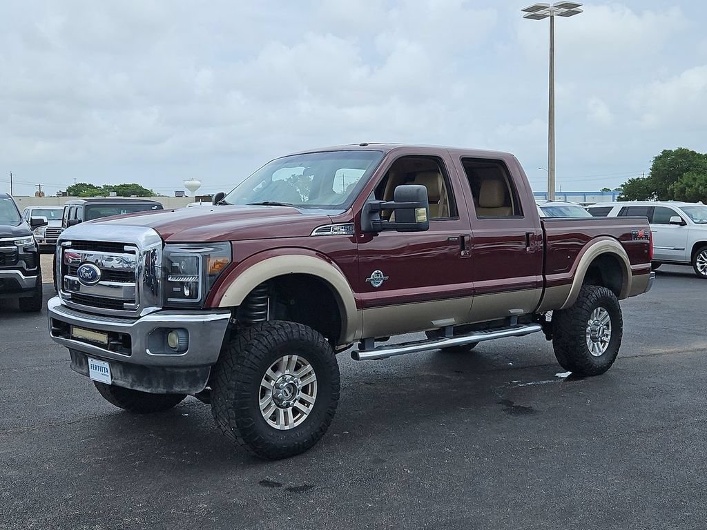 Used 2011 Ford F250 Lariat w/ Lariat Interior Pkg AWD/4WD image 13