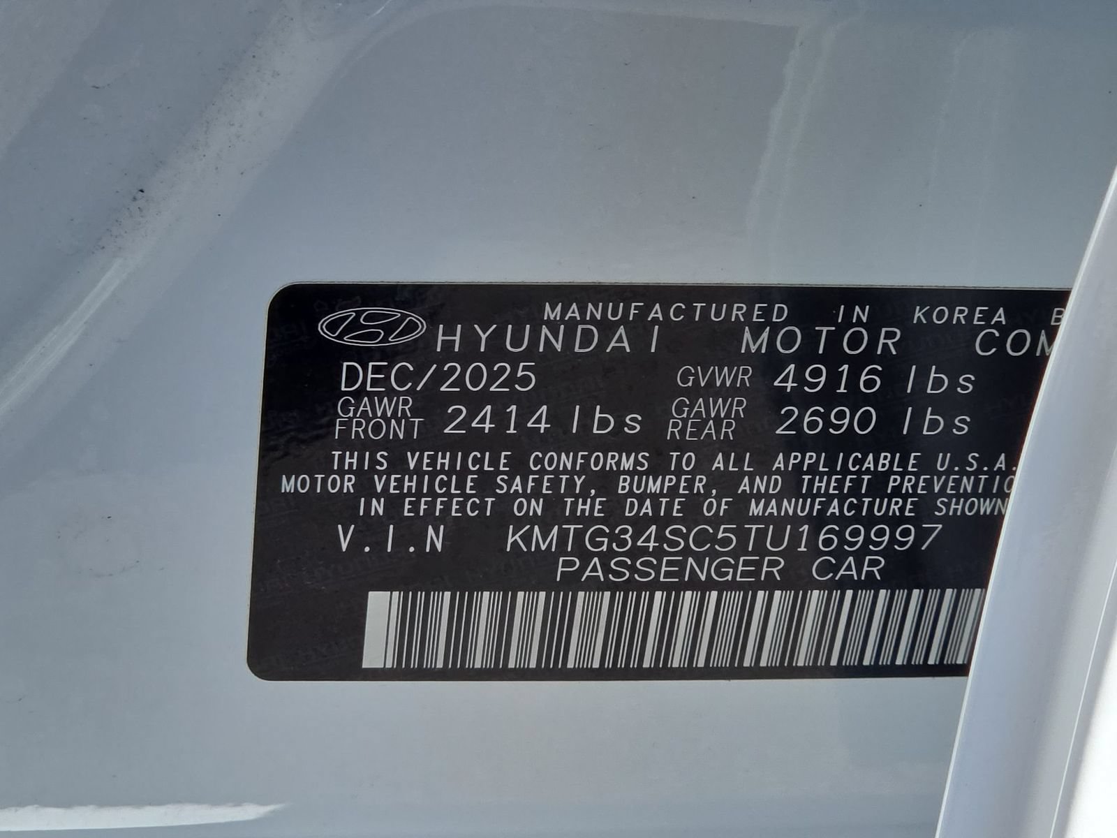 Certified 2026 Genesis G70 2.5T Prestige AWD/4WD image 25