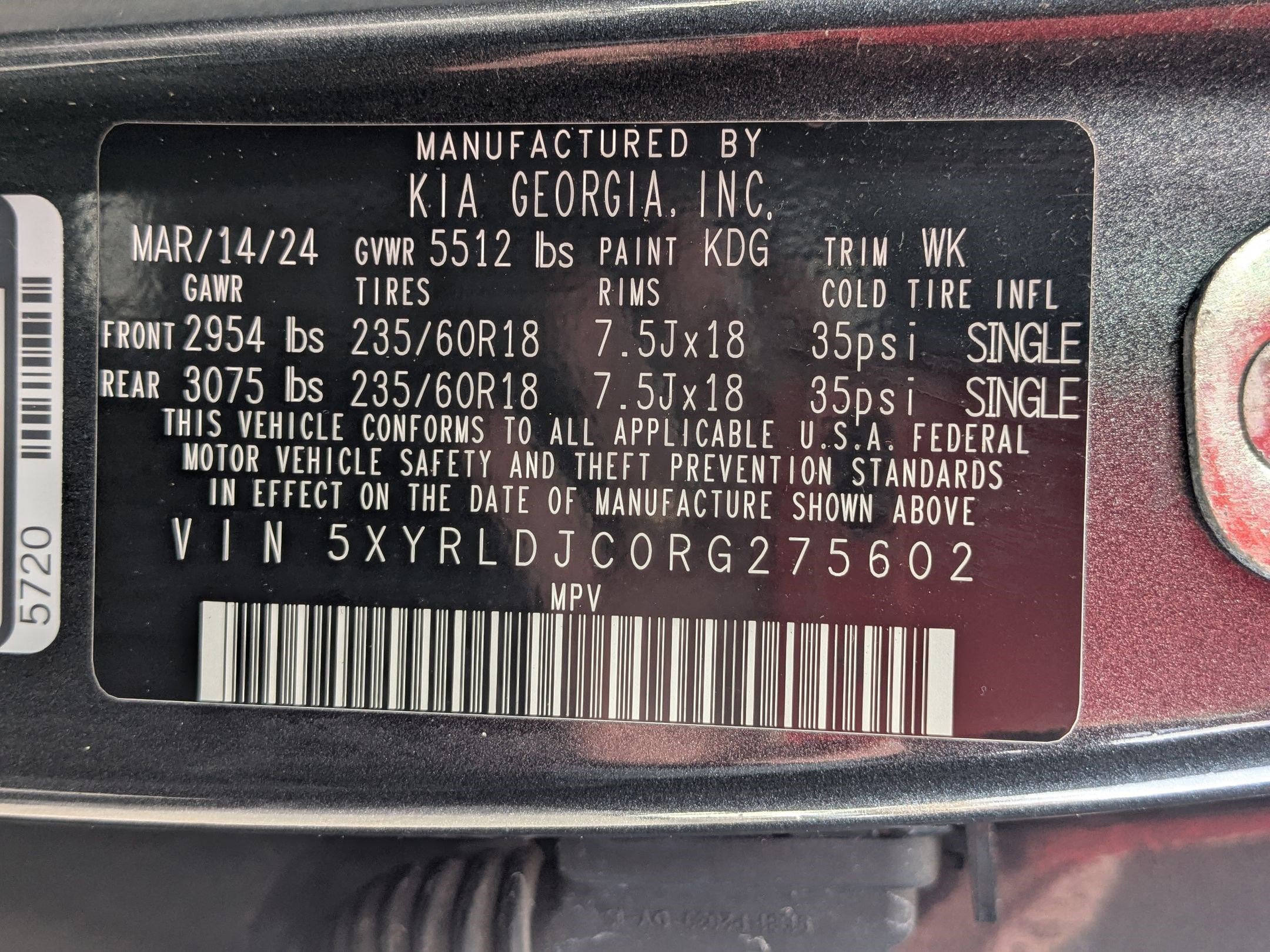 Used 2024 Kia Sorento S image 34