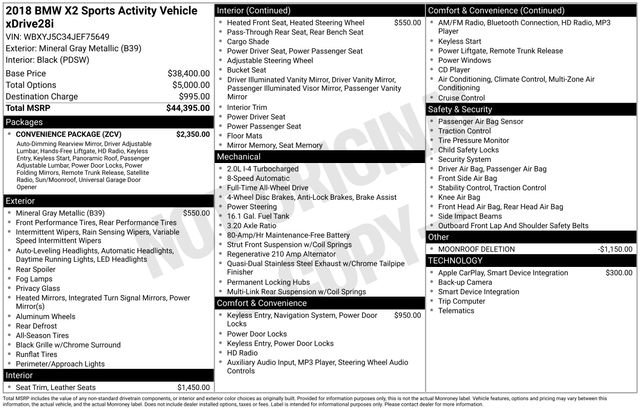 Used 2018 BMW X2 xDrive28i image 49