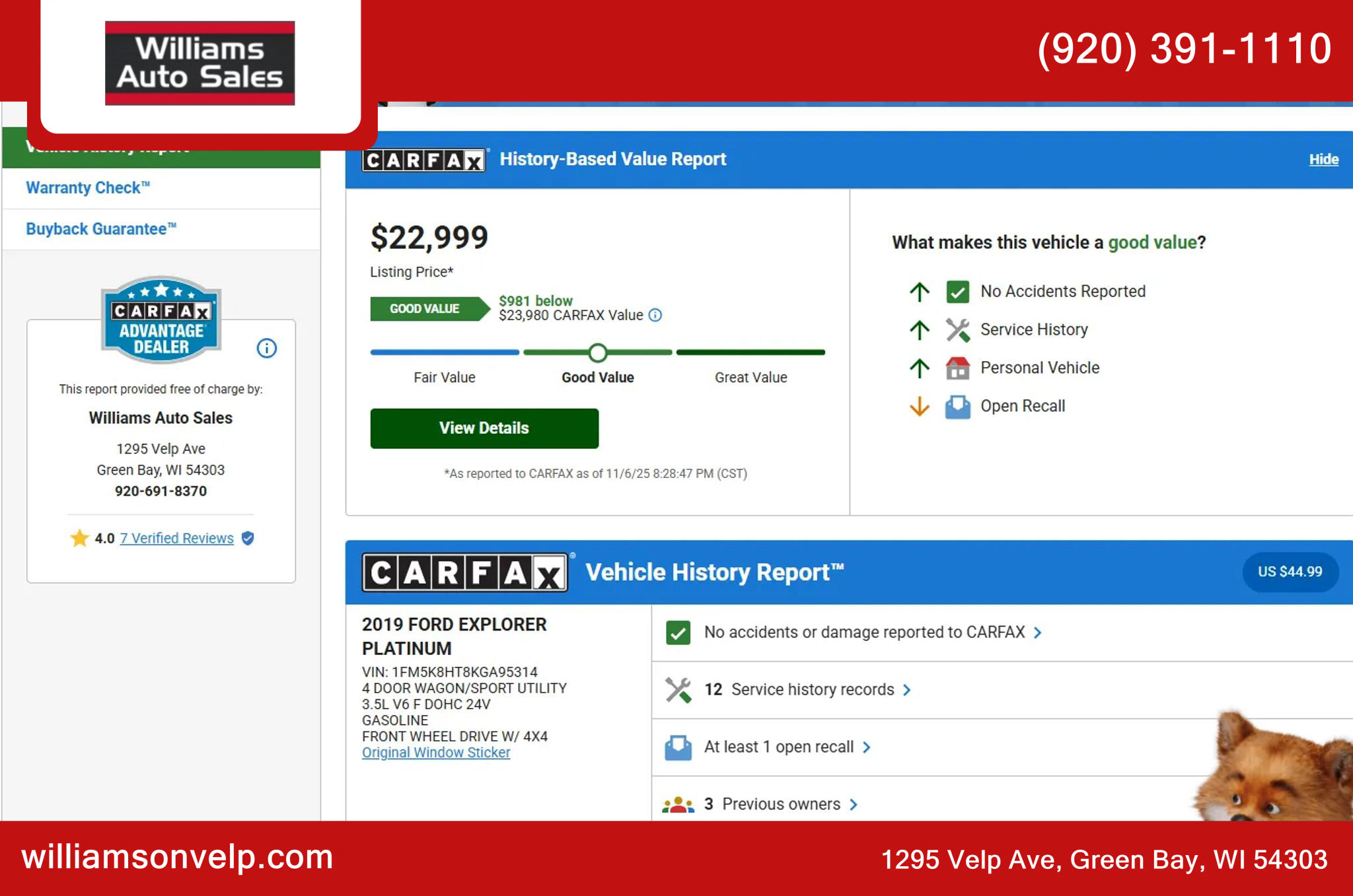 Used 2019 Ford Explorer Platinum image 2