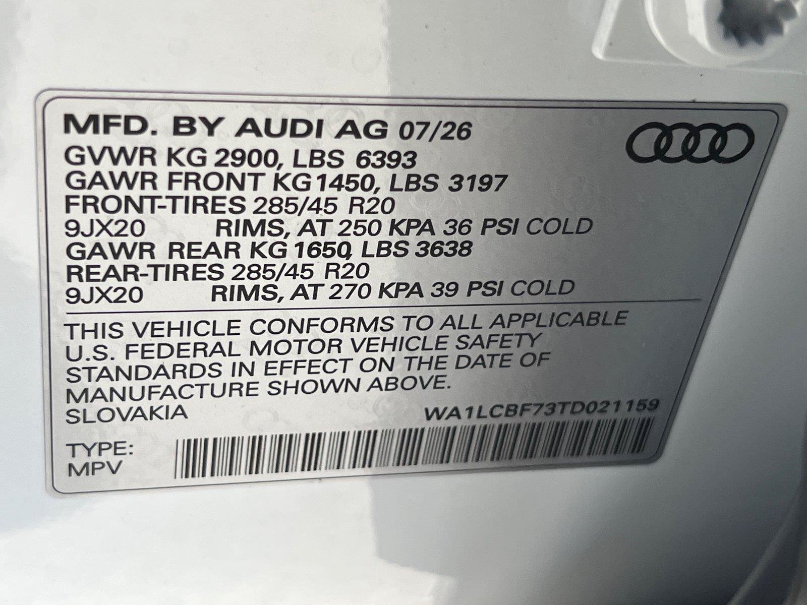 New 2026 Audi Q7 2.0T Premium Plus AWD/4WD image 27