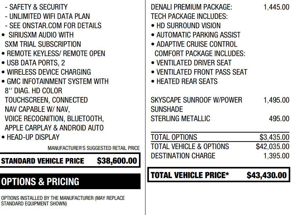 Used 2024 GMC Terrain Denali w/ Denali Premium Package AWD/4WD image 2