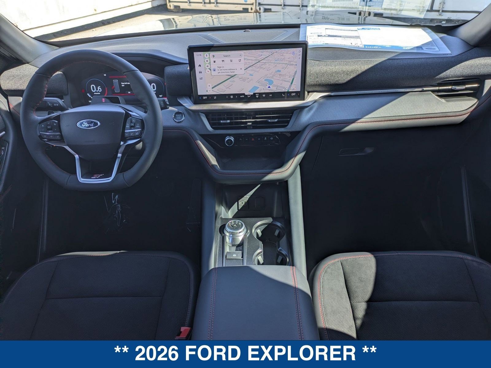 New 2026 Ford Explorer ST w/ Sun And Sound Package RWD image 18